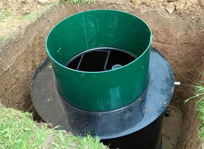 Наращивание горловины септика в Горелово