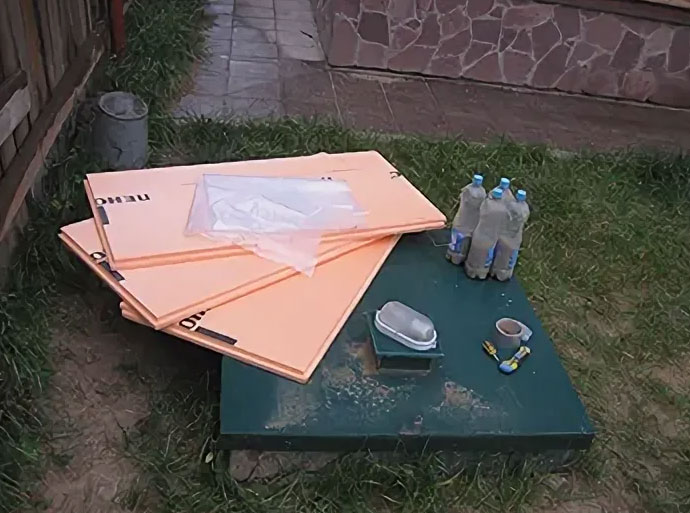 Консервация септика Топас в Горелово